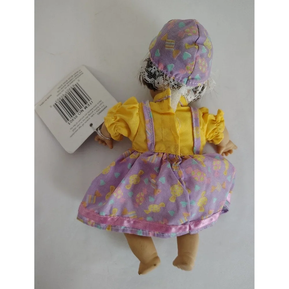 Vintage Lot Of 4 Gi-Go Expressions My Palm Pals Bean Bag Baby Dolls - NWT